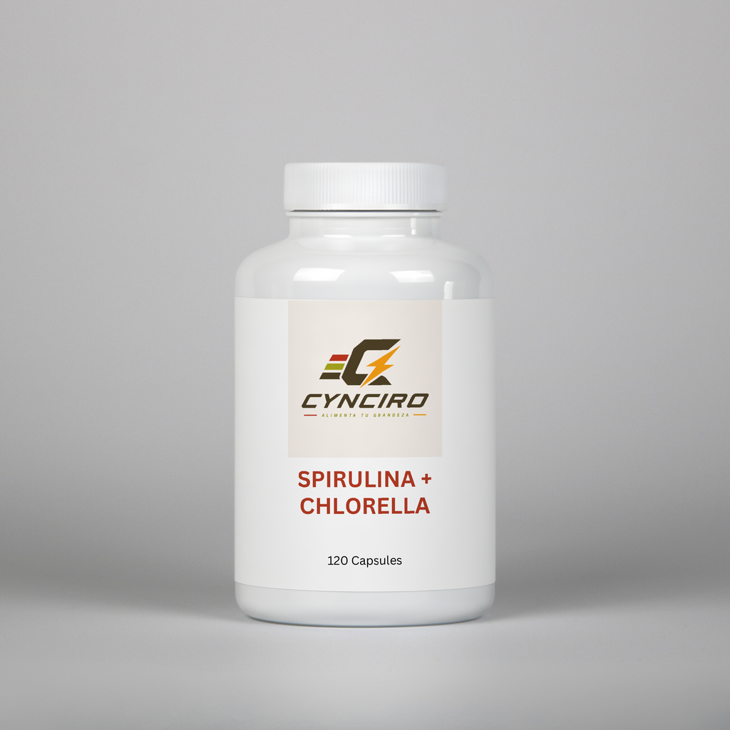 Spirulina + Chlorella - 120 Capsules