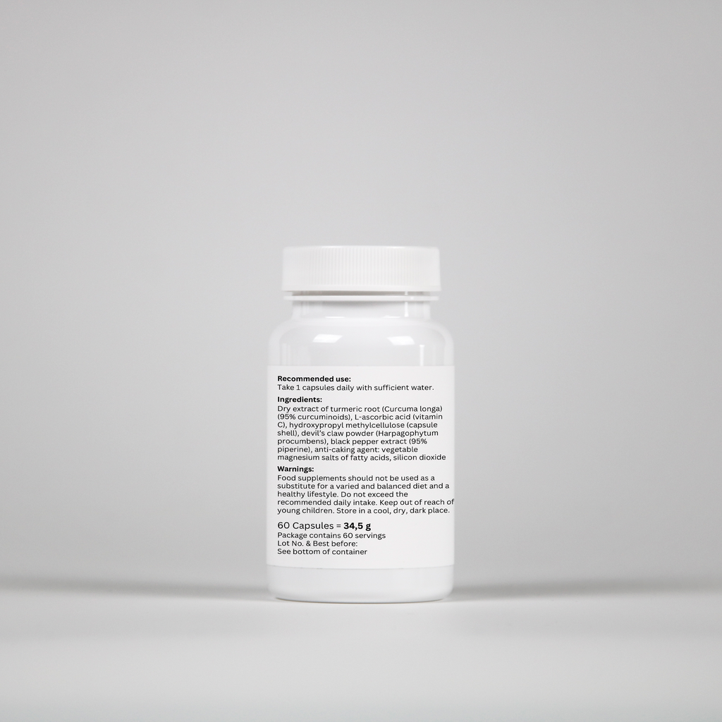 Cúrcuma + Pimienta negra - 60 Capsules