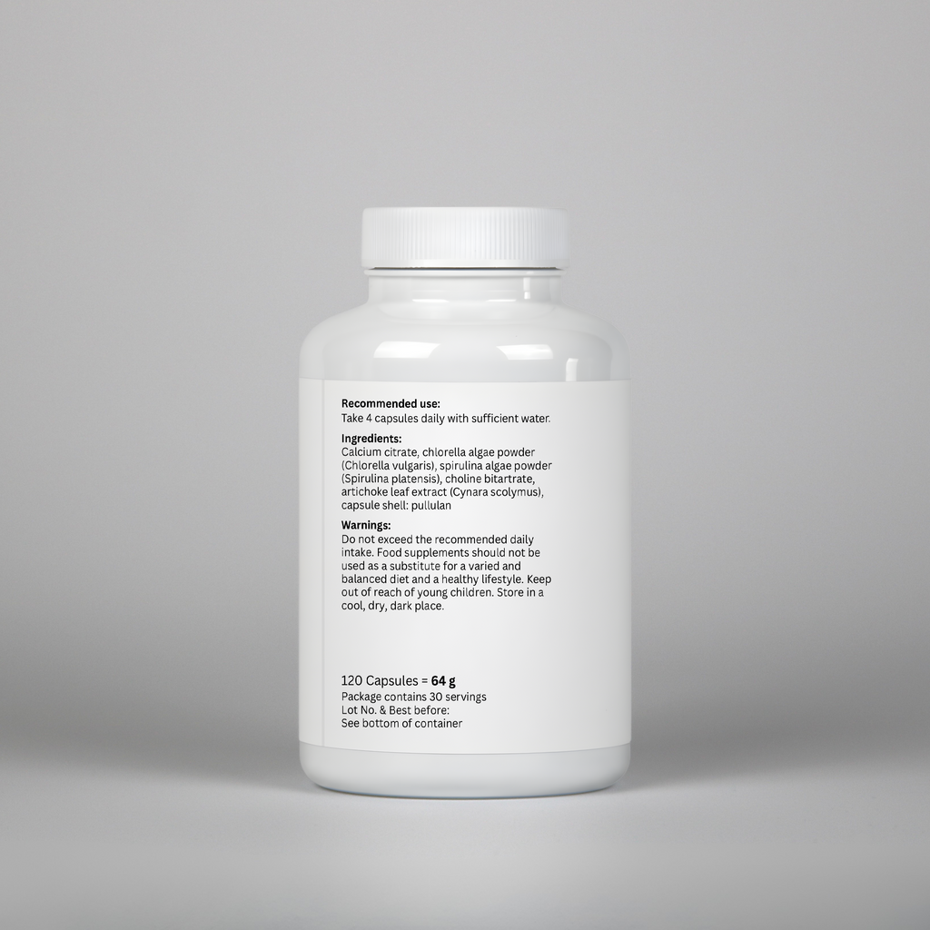 Spirulina + Chlorella - 120 Capsules