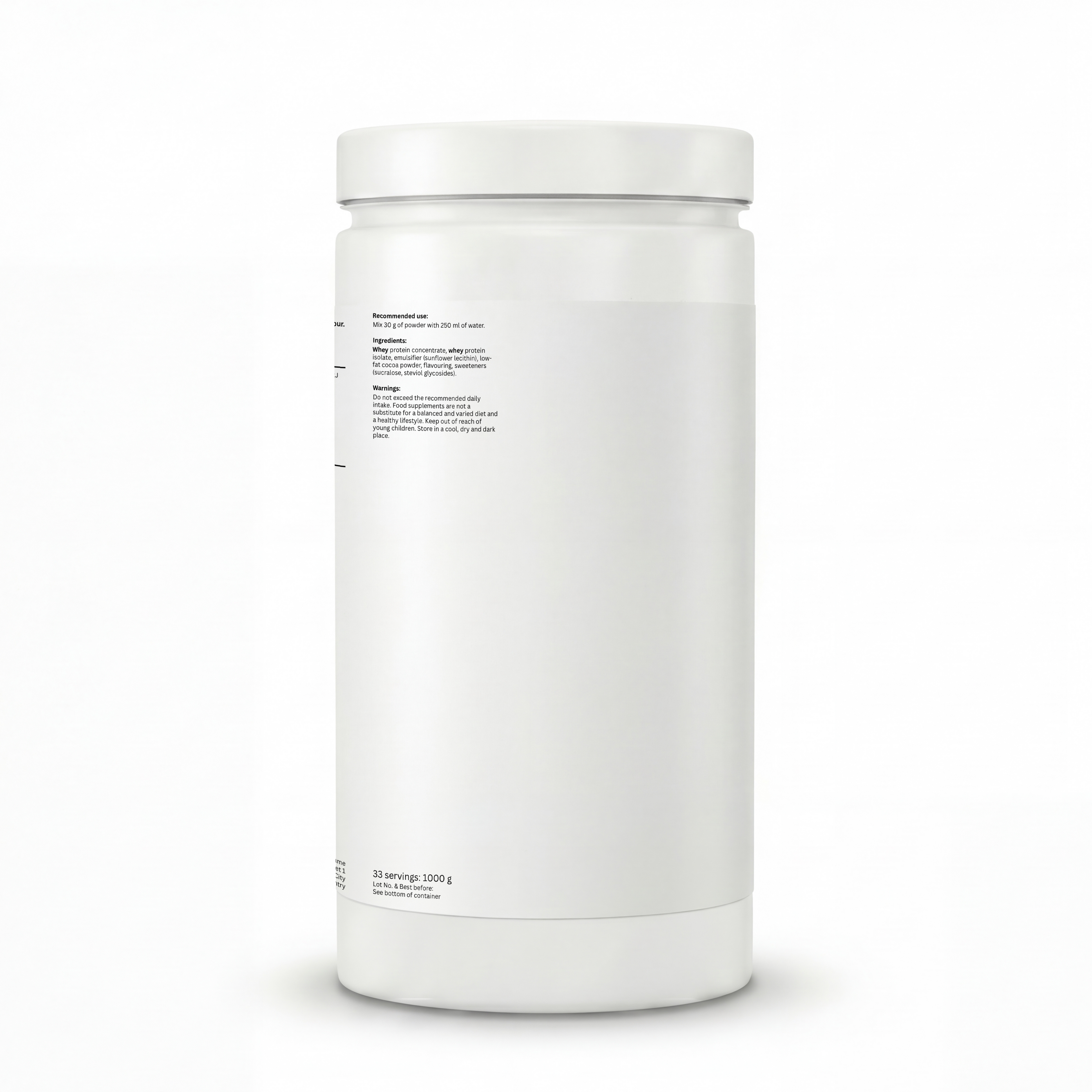 Whey Protein Chocolate - 1000g
