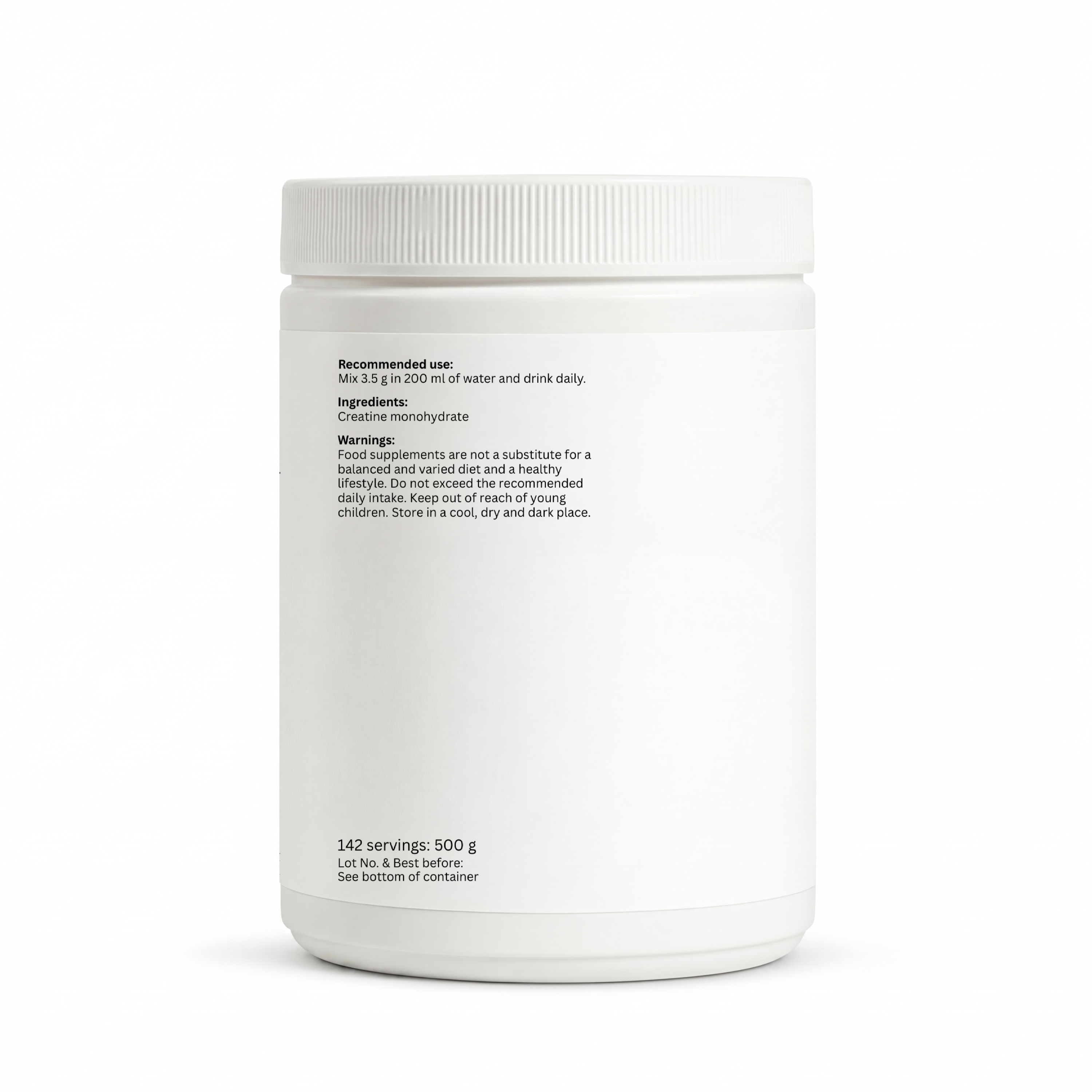 Creatine Monohydrate – 500g