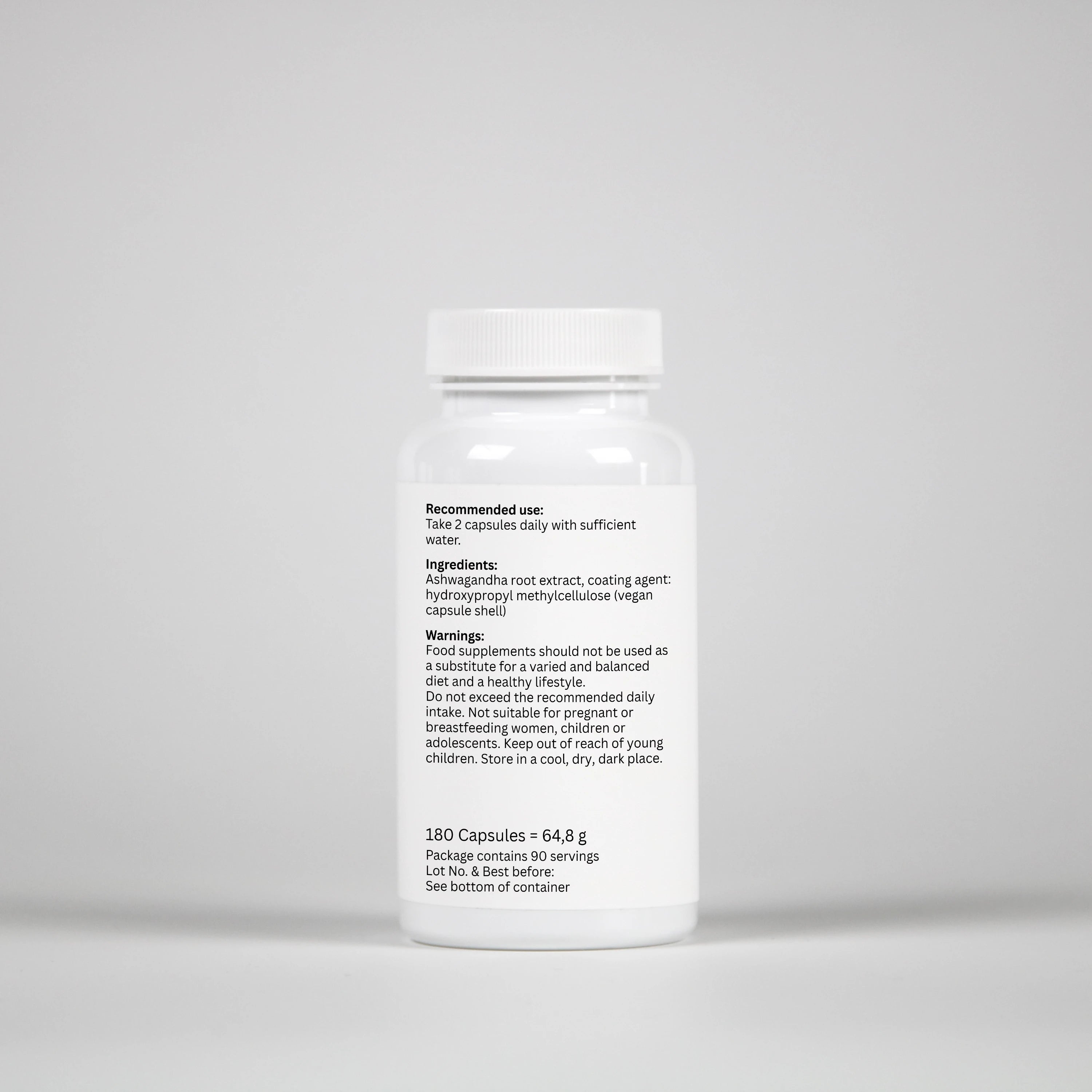Ashwagandha – 180 Capsules