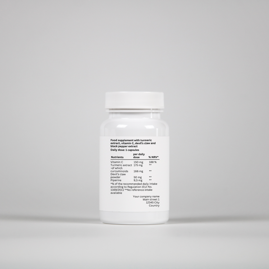 Cúrcuma + Pimienta negra - 60 Capsules