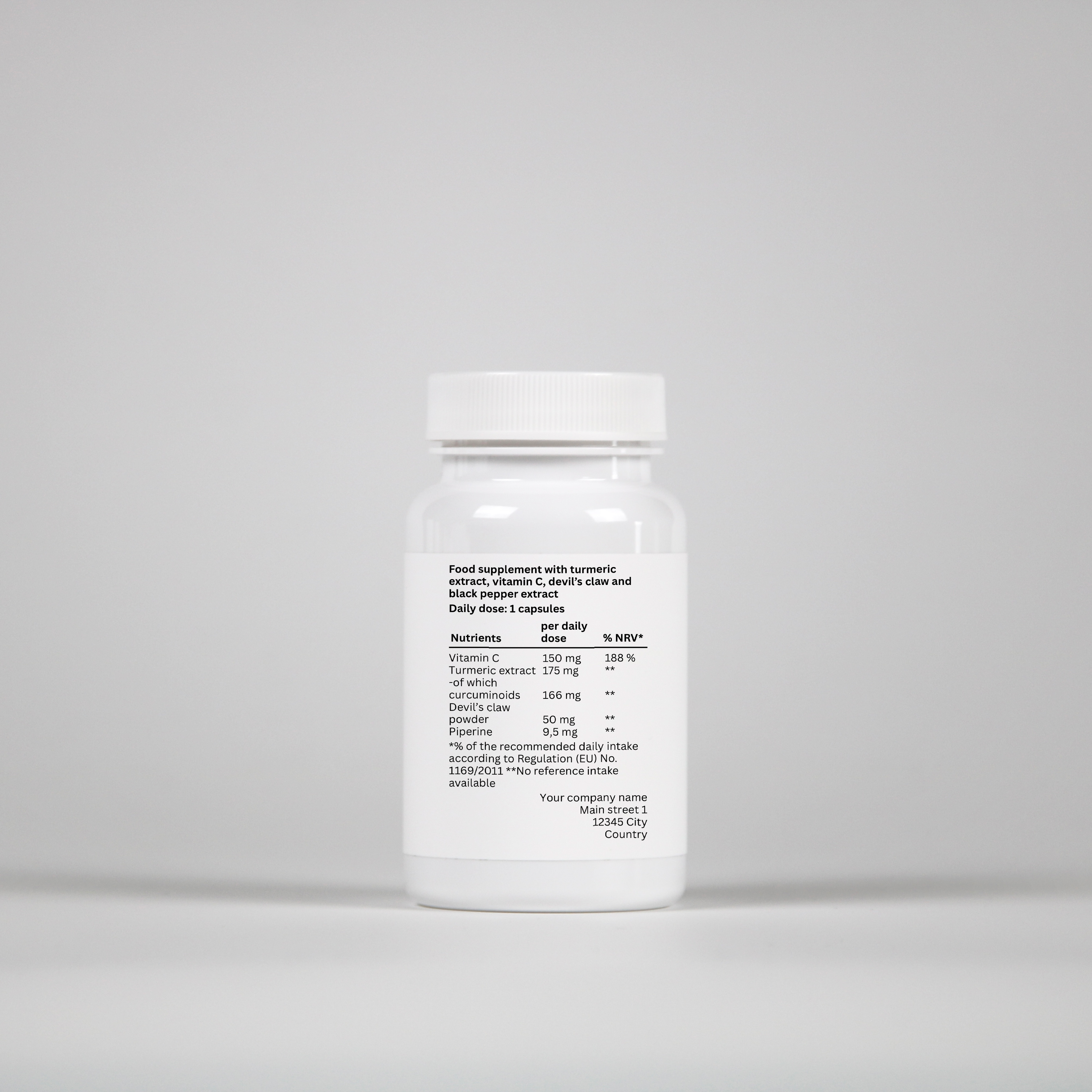 Cúrcuma + Pimienta negra - 60 Capsules