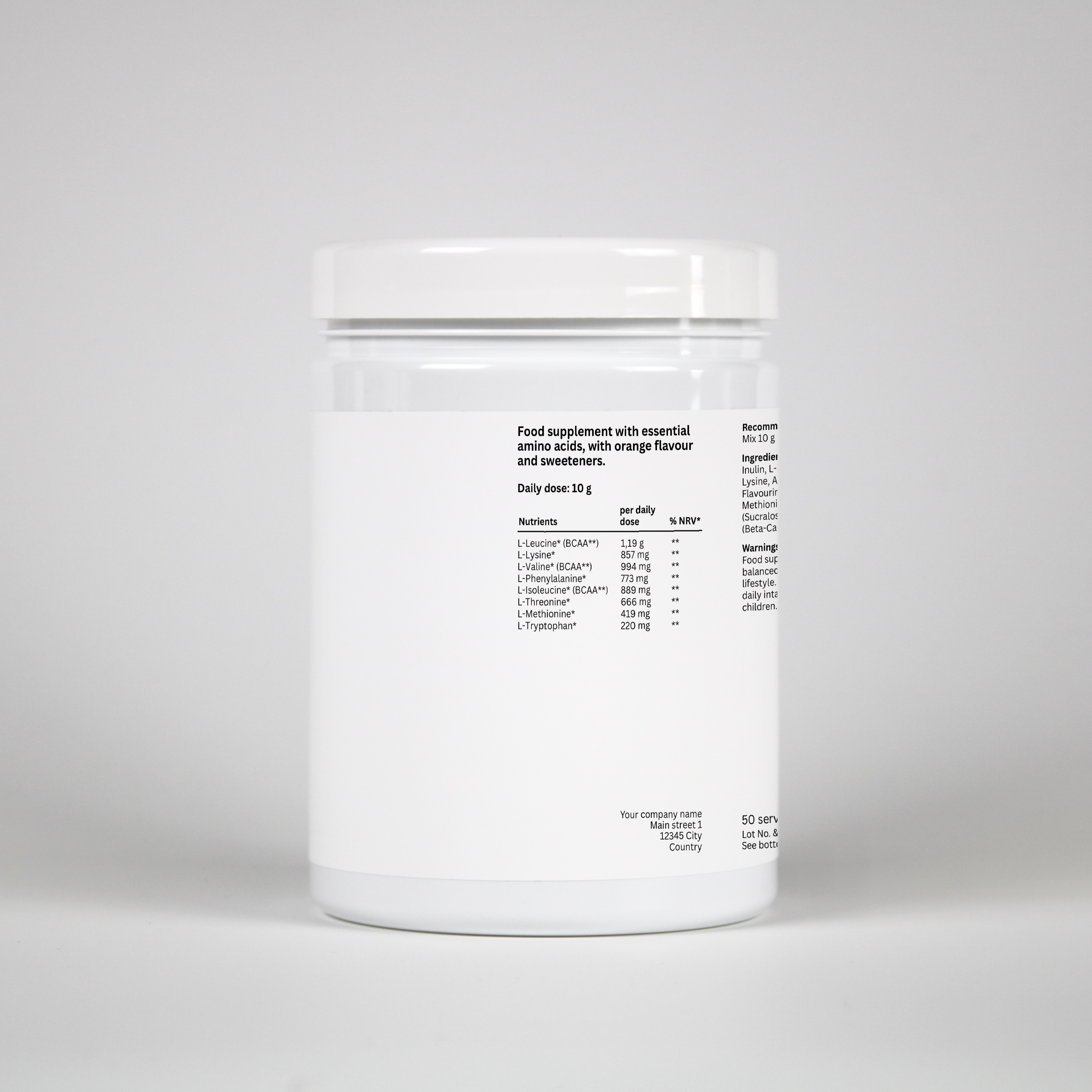 EAA Orange - 500g