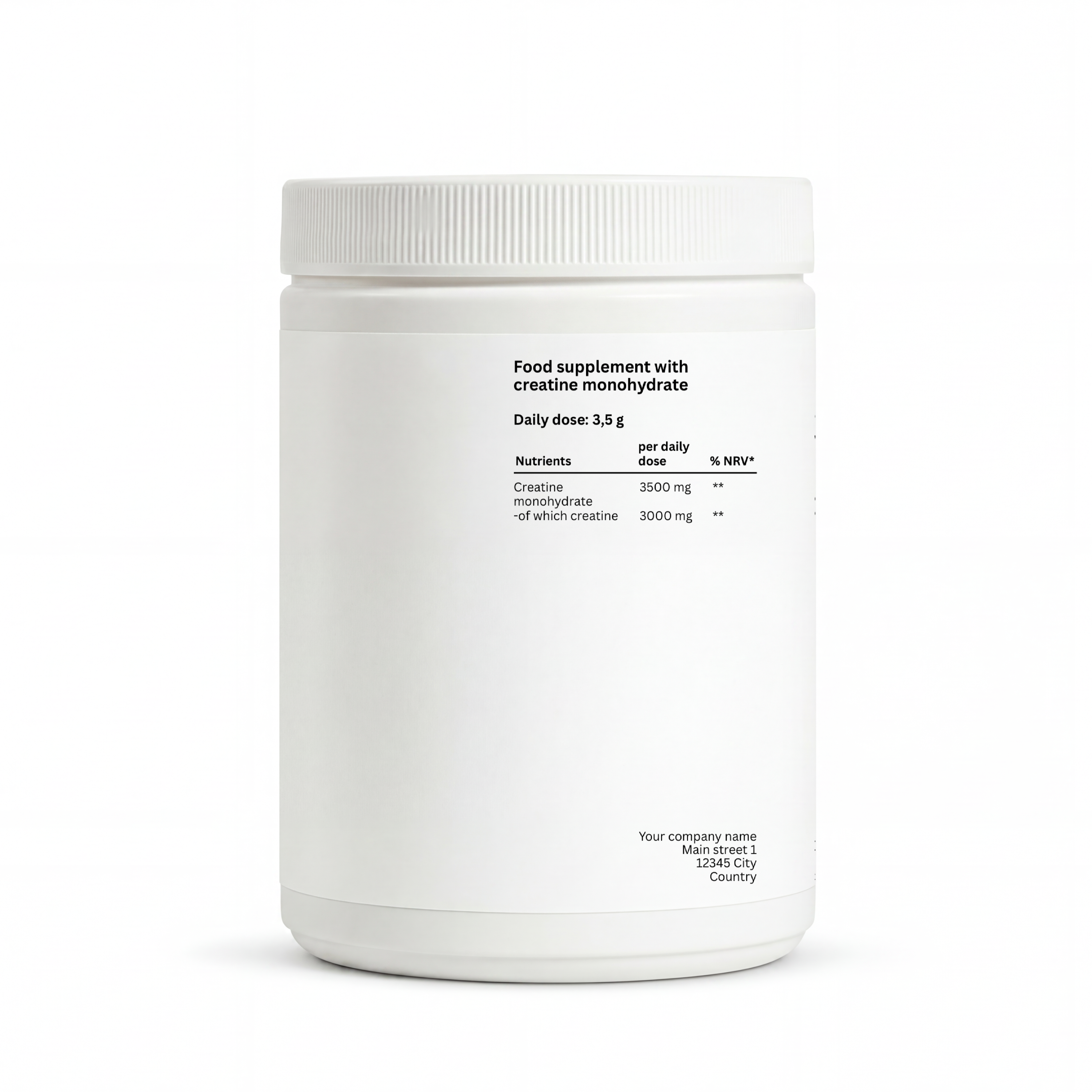 Creatine Monohydrate – 500g