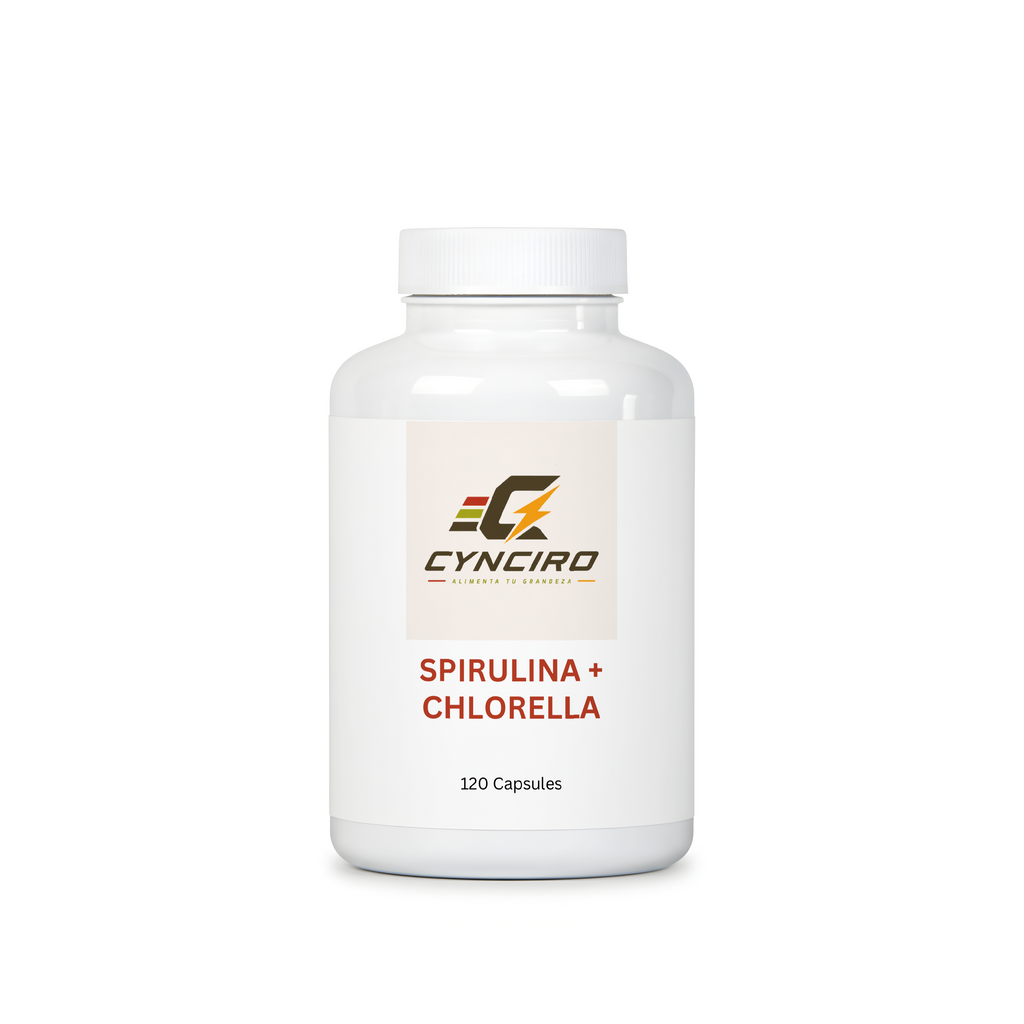 Spirulina + Chlorella - 120 Capsules