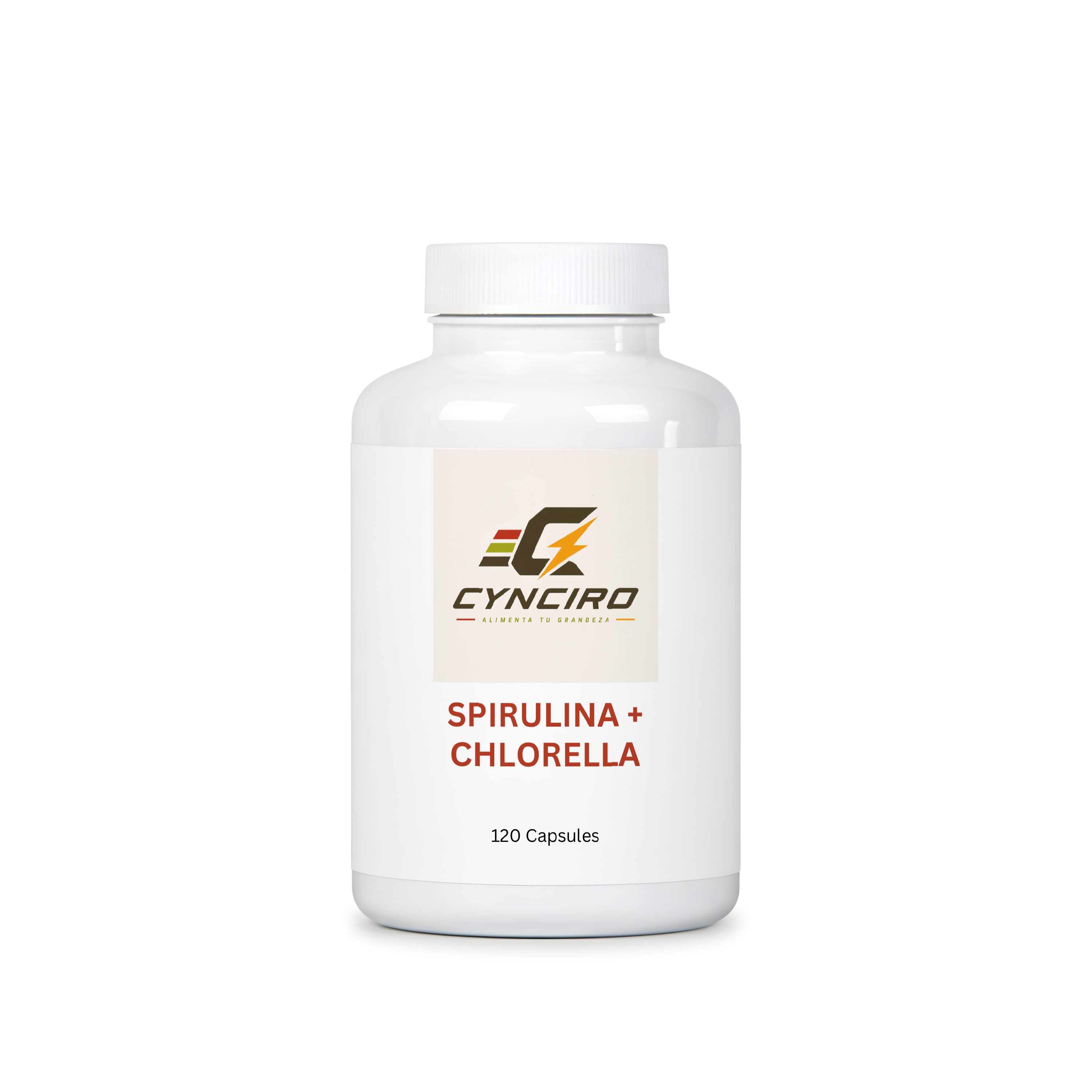 Spirulina + Chlorella - 120 Capsules