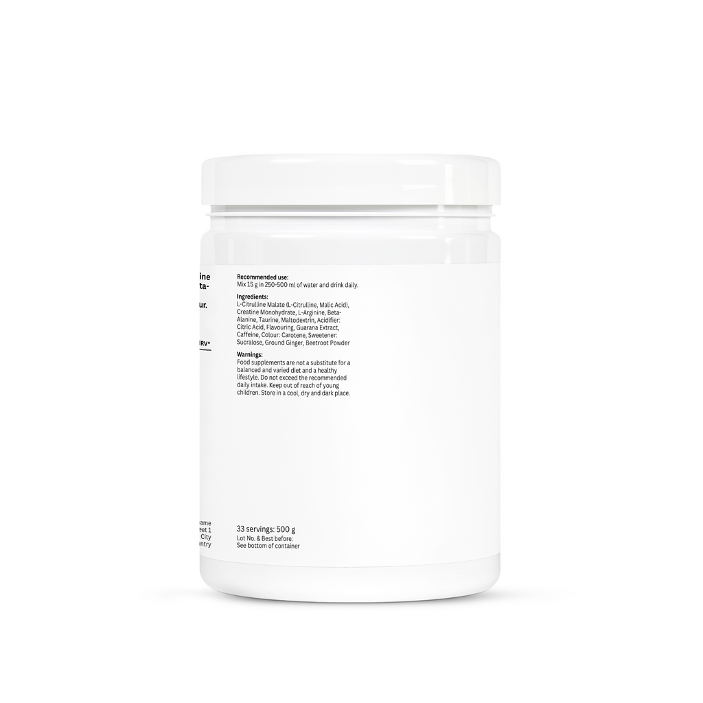 Pre-Workout Booster Tropical - 500g