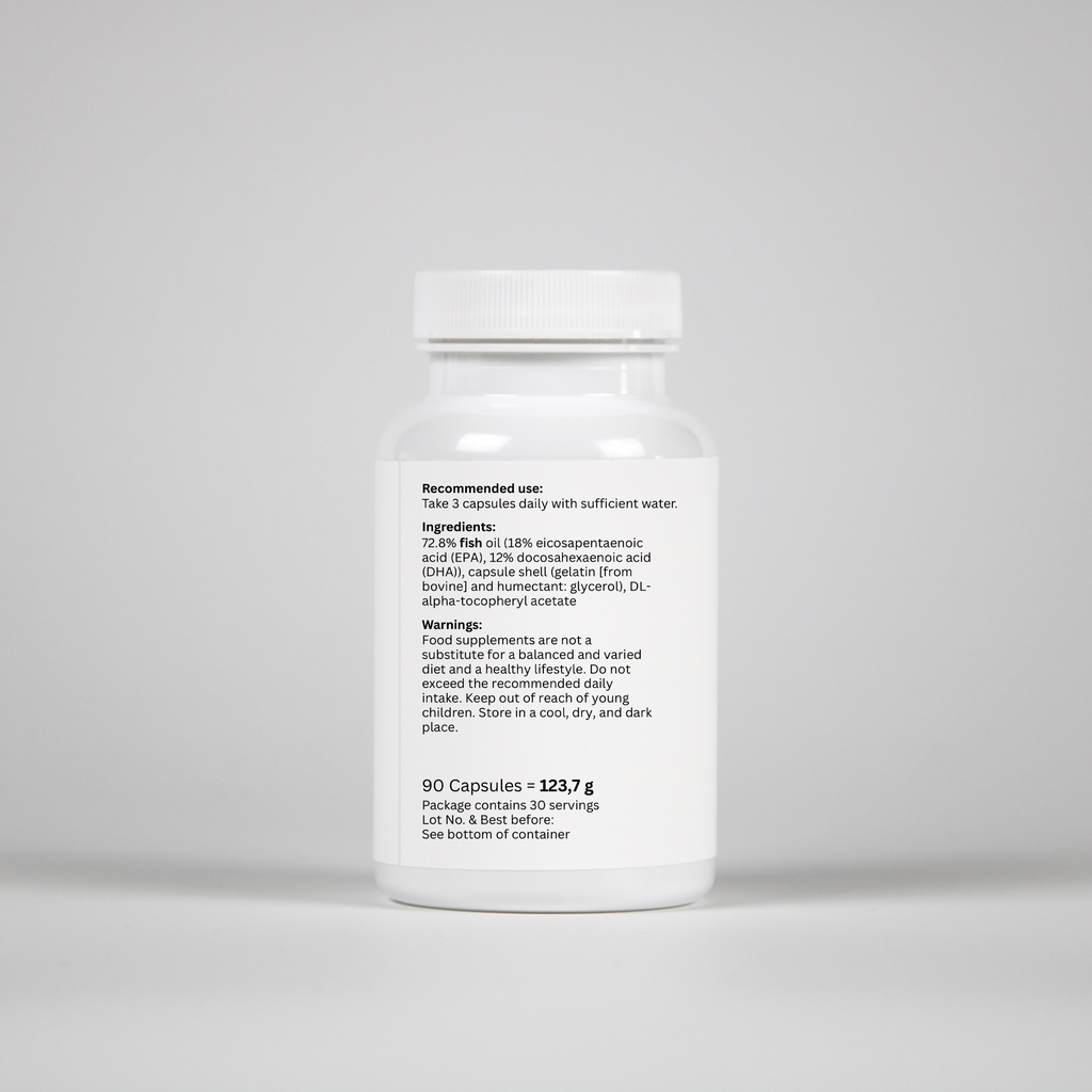 Omega-3 + Vitamin E – 90 Capsules