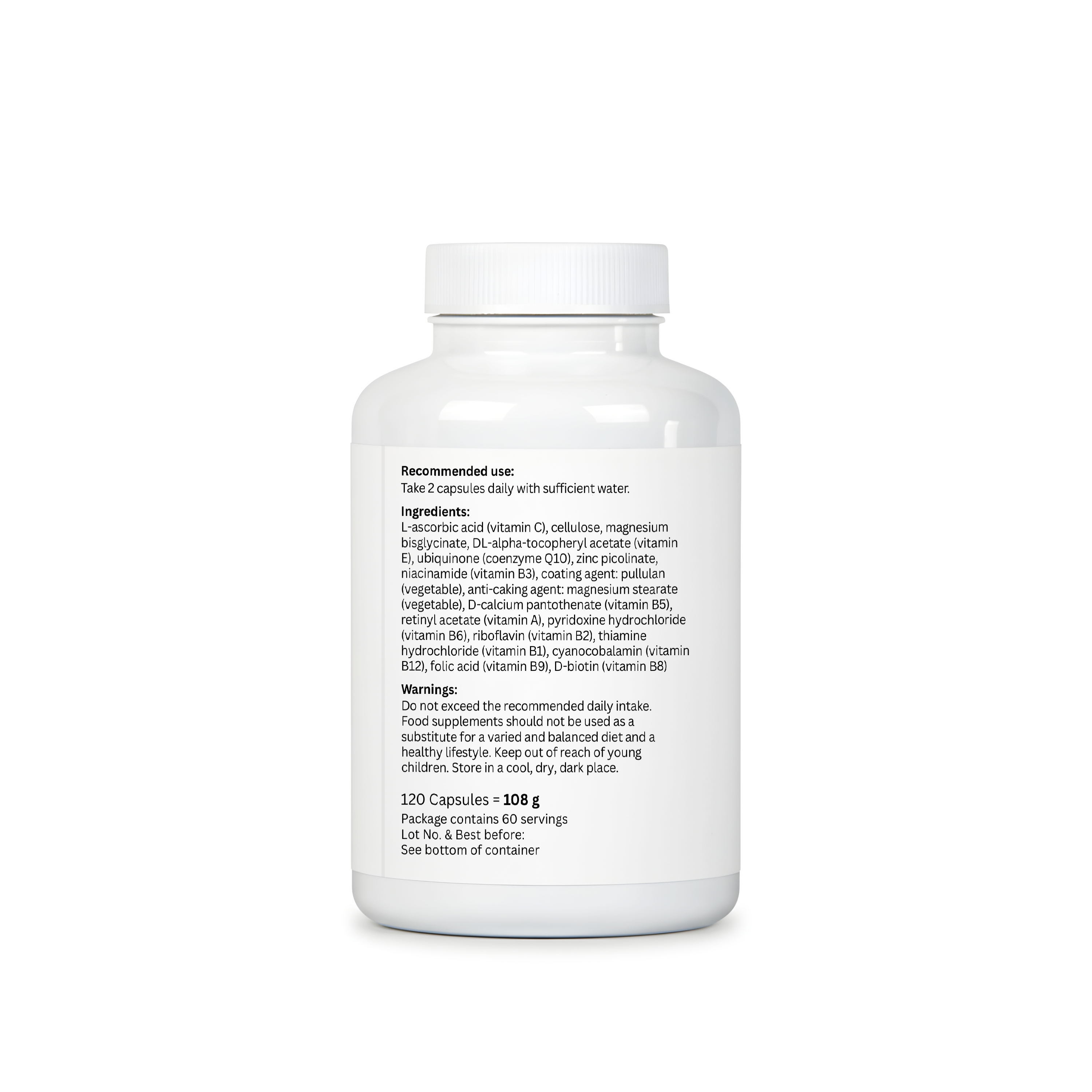 Multivitamin - 120 Capsules