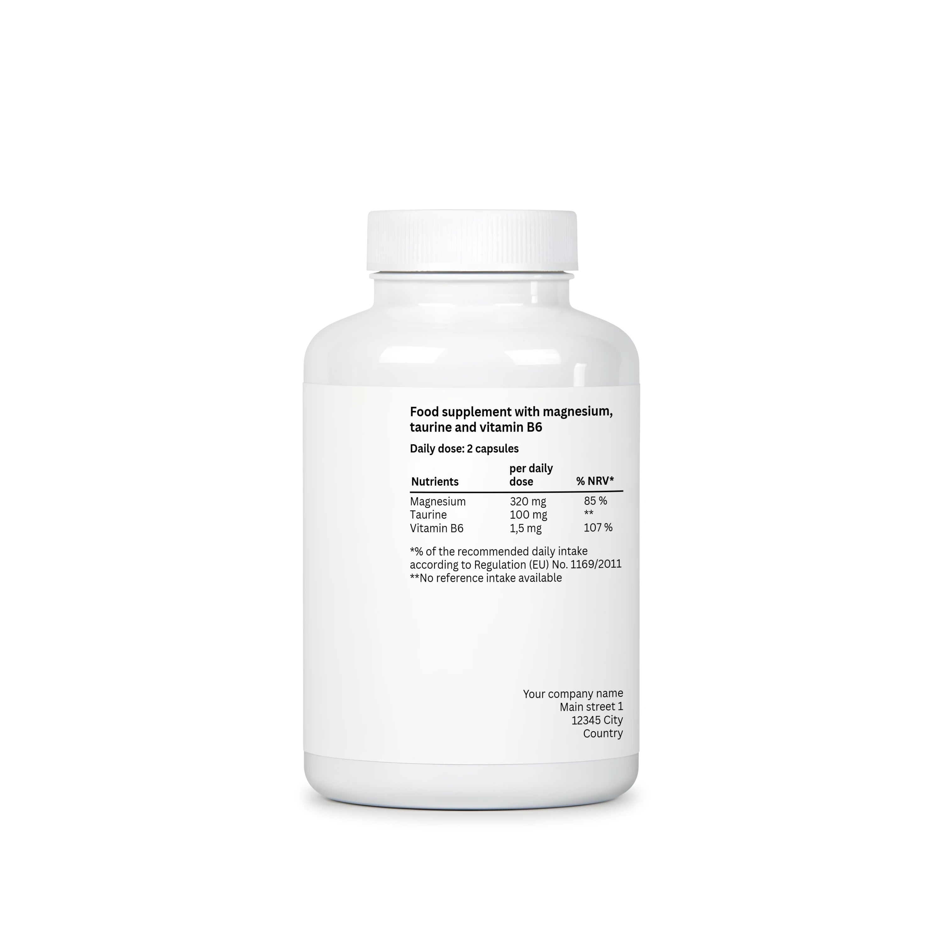 Magnesium Bisglycinate - 120 Capsules