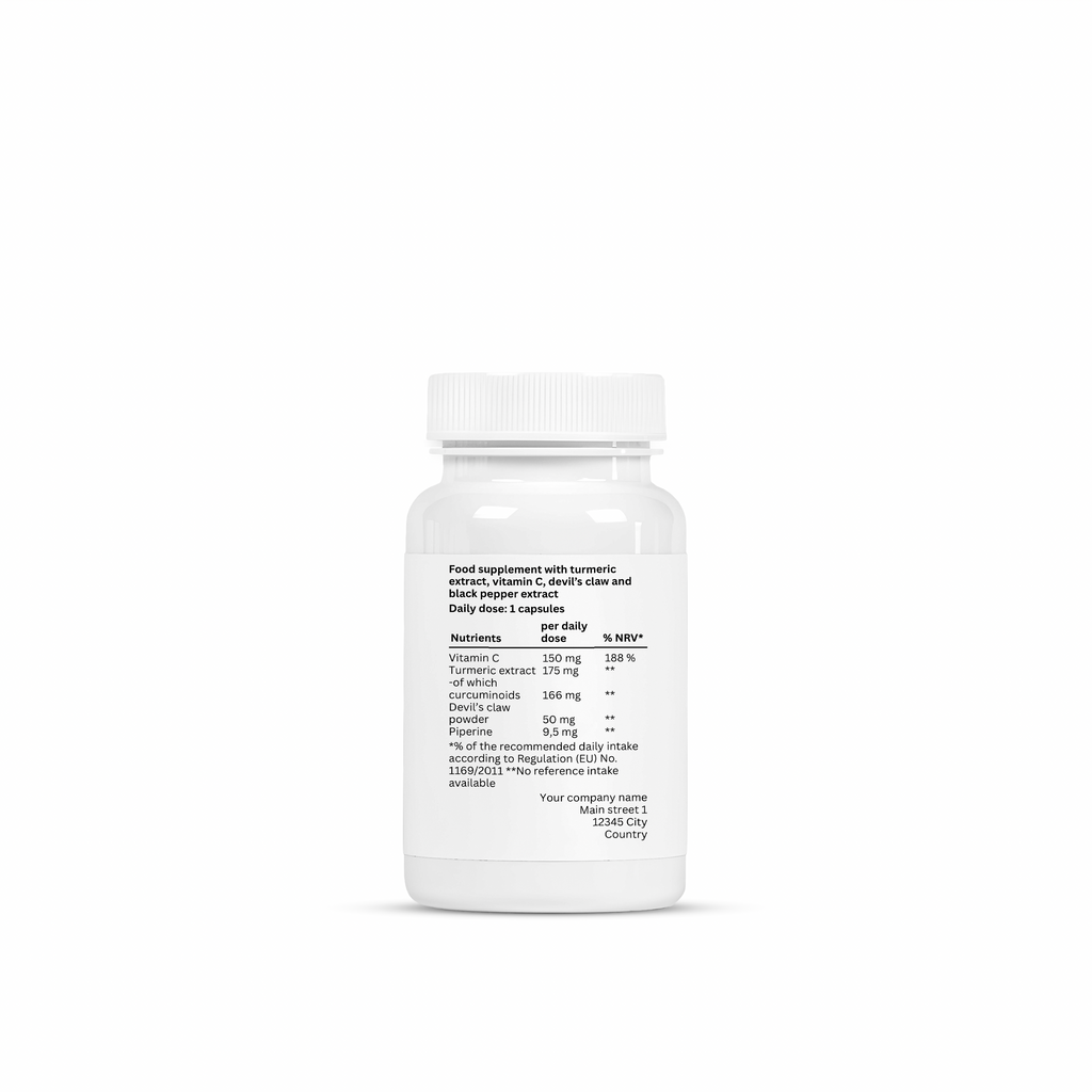 Cúrcuma + Pimienta negra - 60 Capsules