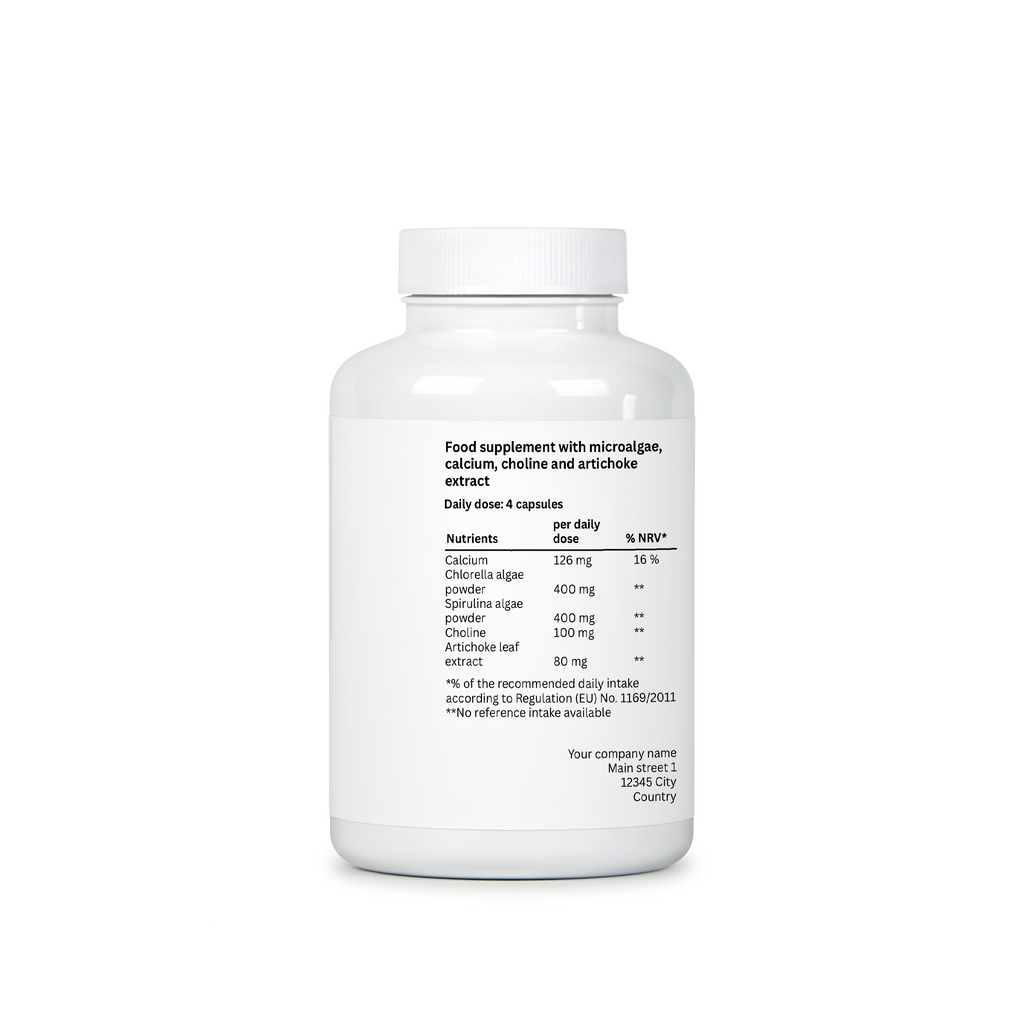 Spirulina + Chlorella - 120 Capsules